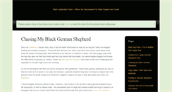 Desktop Screenshot of blackleadershipforum.org